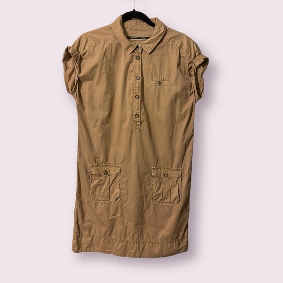 Daughters of the Liberation Utility Style Button Front Dress - Picture 6 of 6